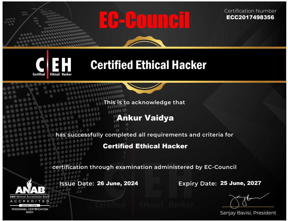 Certificate 1